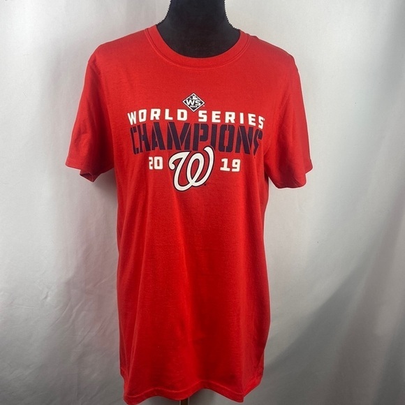 MLB World Series Championship T-Shirt for the Washington Nationals - Picture 1 of 7
